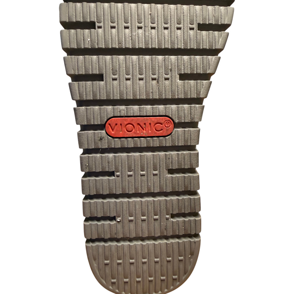 VIONIC Uptown Loafers Size 7.5 Grey Suede Lug Sole Slip On Orthotic Arch Support - Picture 10 of 14